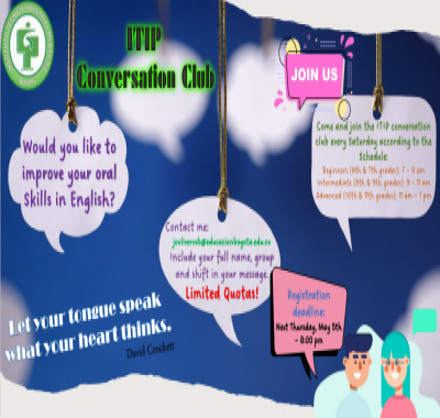 CONVERSATION CLUB ITIP 2022