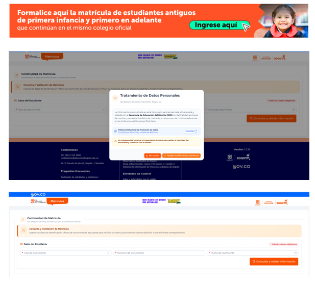 matricula sed 2027